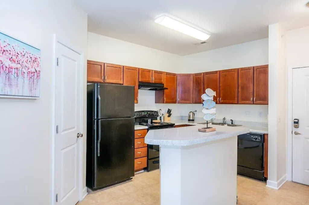 Viagem Airy 1Br With Balcony Gym And Parking Apartment Charlotte