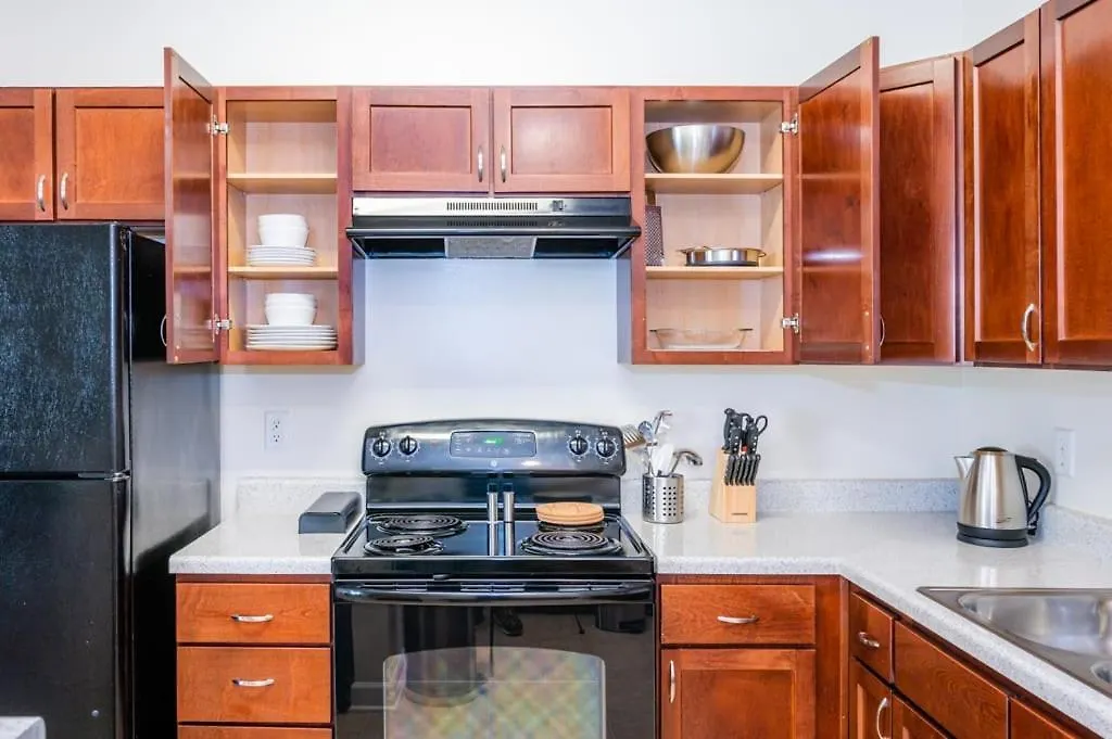 Viagem Airy 1Br With Balcony Gym And Parking Apartment Charlotte