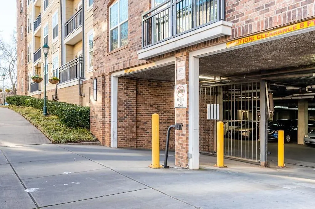 Viagem Airy 1Br With Balcony Gym And Parking Apartment Charlotte 0*,